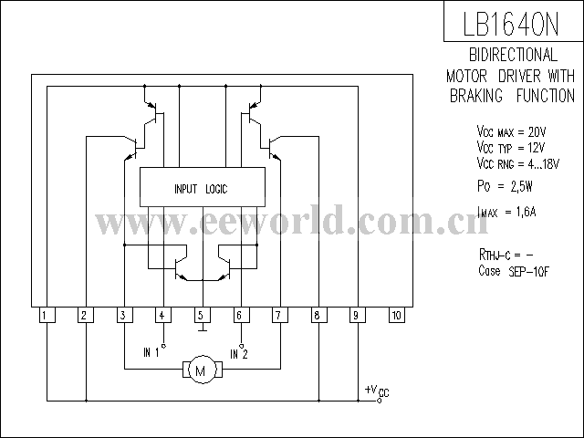 LB1640N功放电路