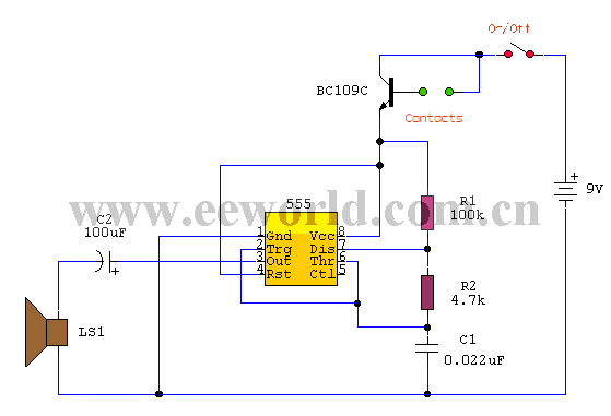 Water Activated Alarm