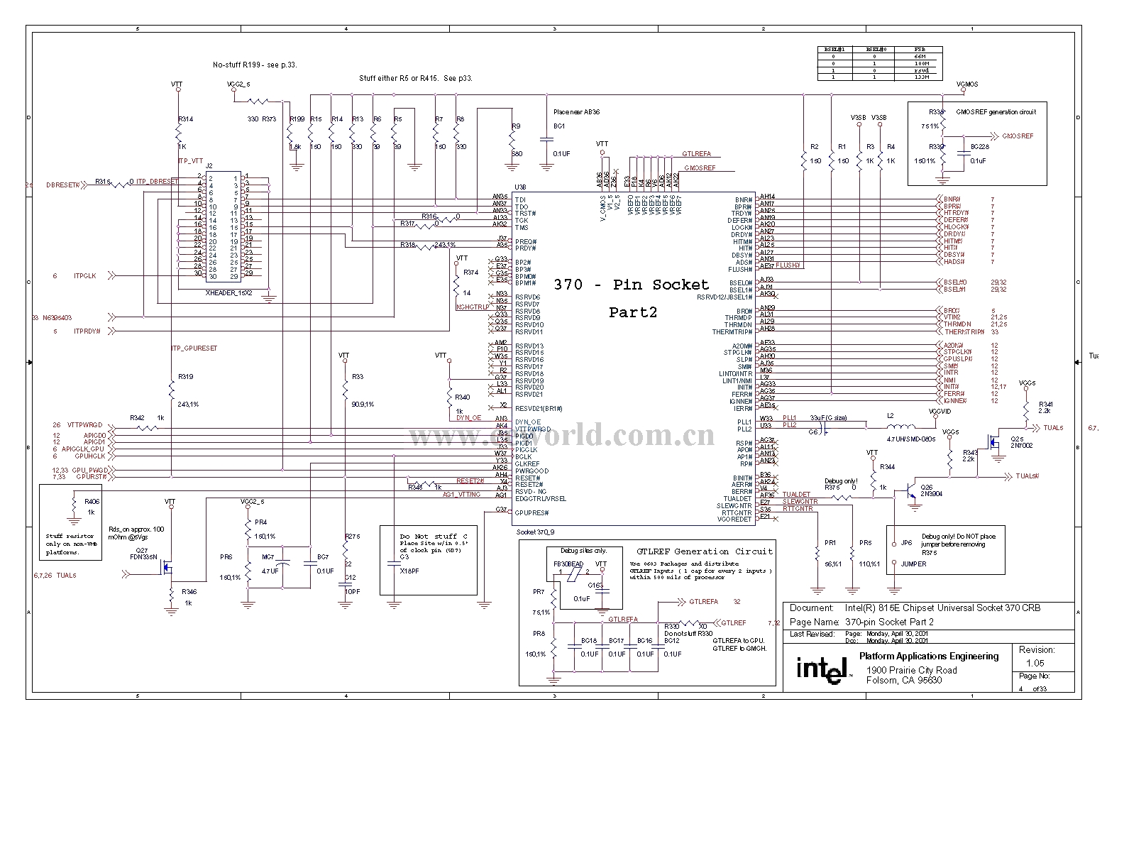 电脑主板电路图 815 5_04